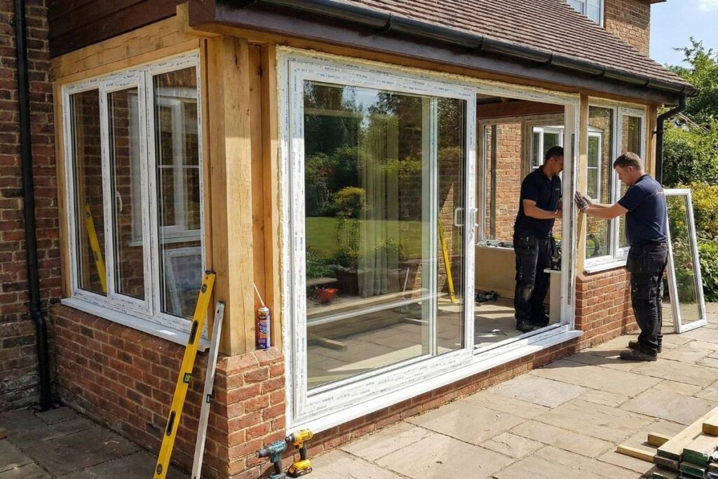 cerramiento de un porche acristalado en leon